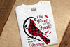 A Big Piece Of My Heart Lives In Heaven PNG, Angel Wings PNG, Memorial PNG, Heaven PNG