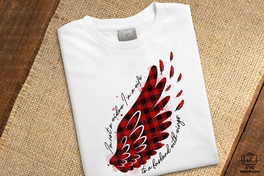 I'm Not A Widow PNG, Angel Wings PNG, Memorial PNG, Heaven PNG