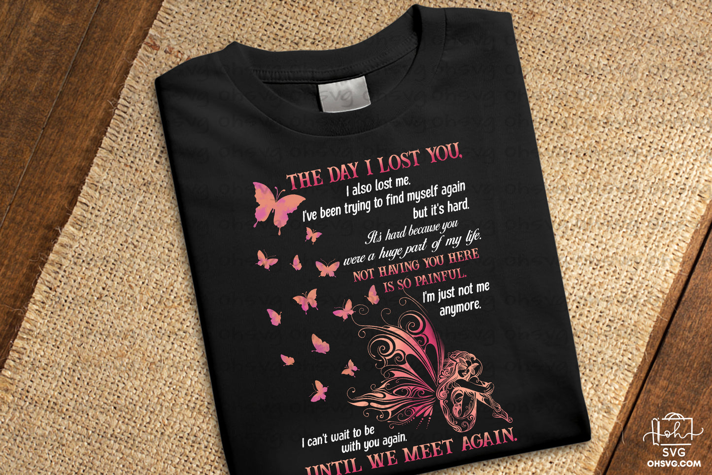 The Day I Lost You PNG, Angel Wings PNG, Memorial PNG, Heaven PNG