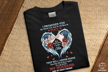 I Promised You PNG, Angel Wings PNG, Memorial PNG, Heaven PNG