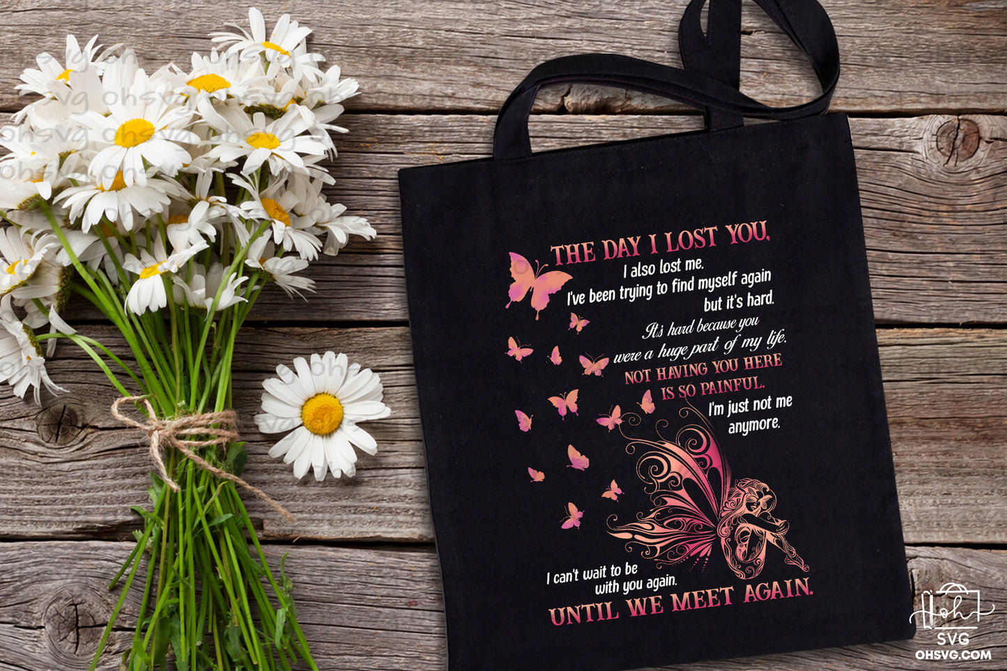 The Day I Lost You PNG, Angel Wings PNG, Memorial PNG, Heaven PNG