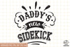 Daddy&#39;s New Sidekick SVG, Stepdad SVG, Father Day SVG