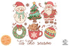 Tis the Season Sublimation PNG, Christmas PNG, Funny Christmas Couples PNG, Santa Claus PNG