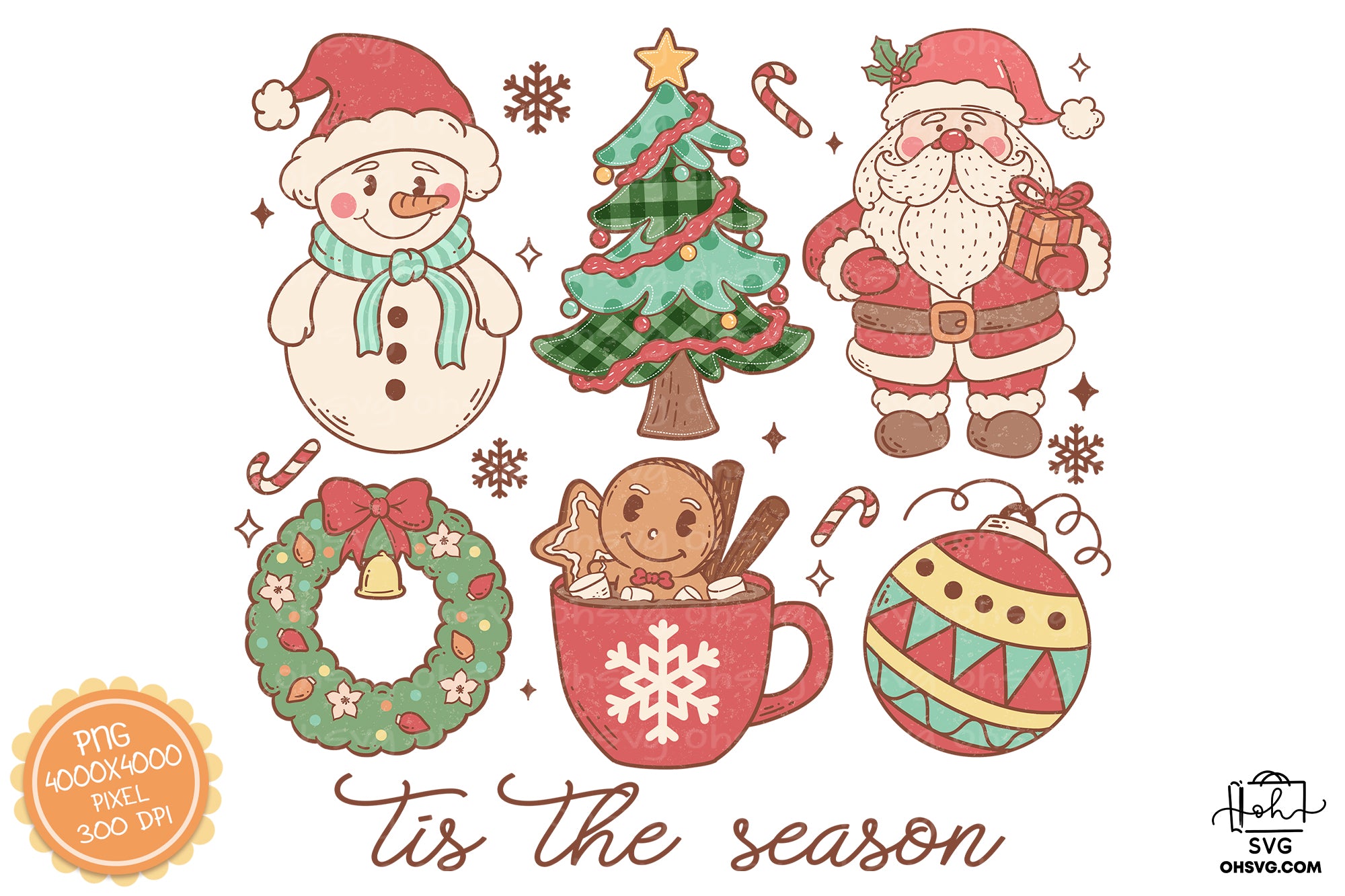 Tis the Season Sublimation PNG, Christmas PNG, Funny Christmas Couples PNG, Santa Claus PNG