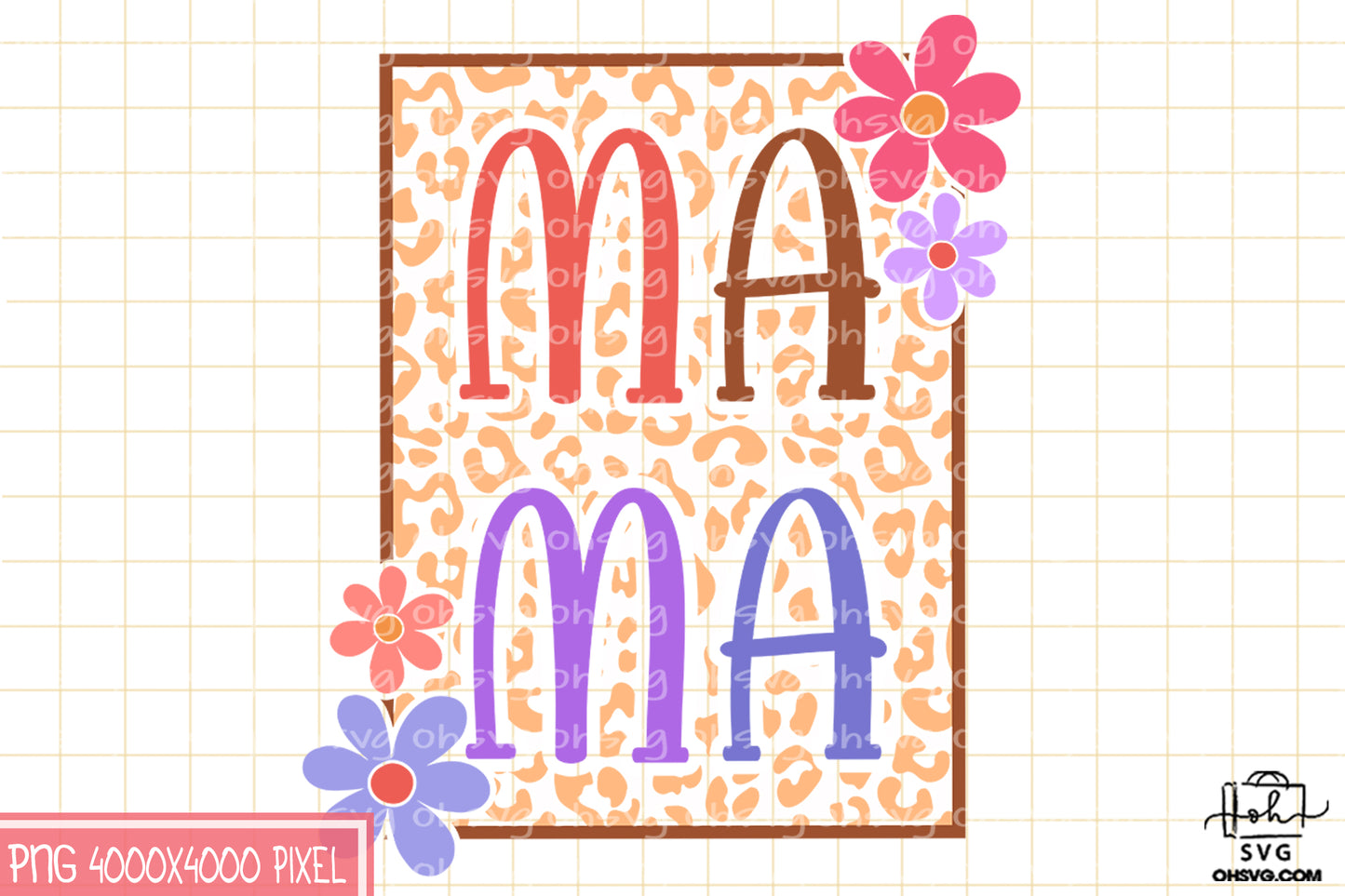 Mama Sublimation PNG, Mom PNG, Mothers Day PNG