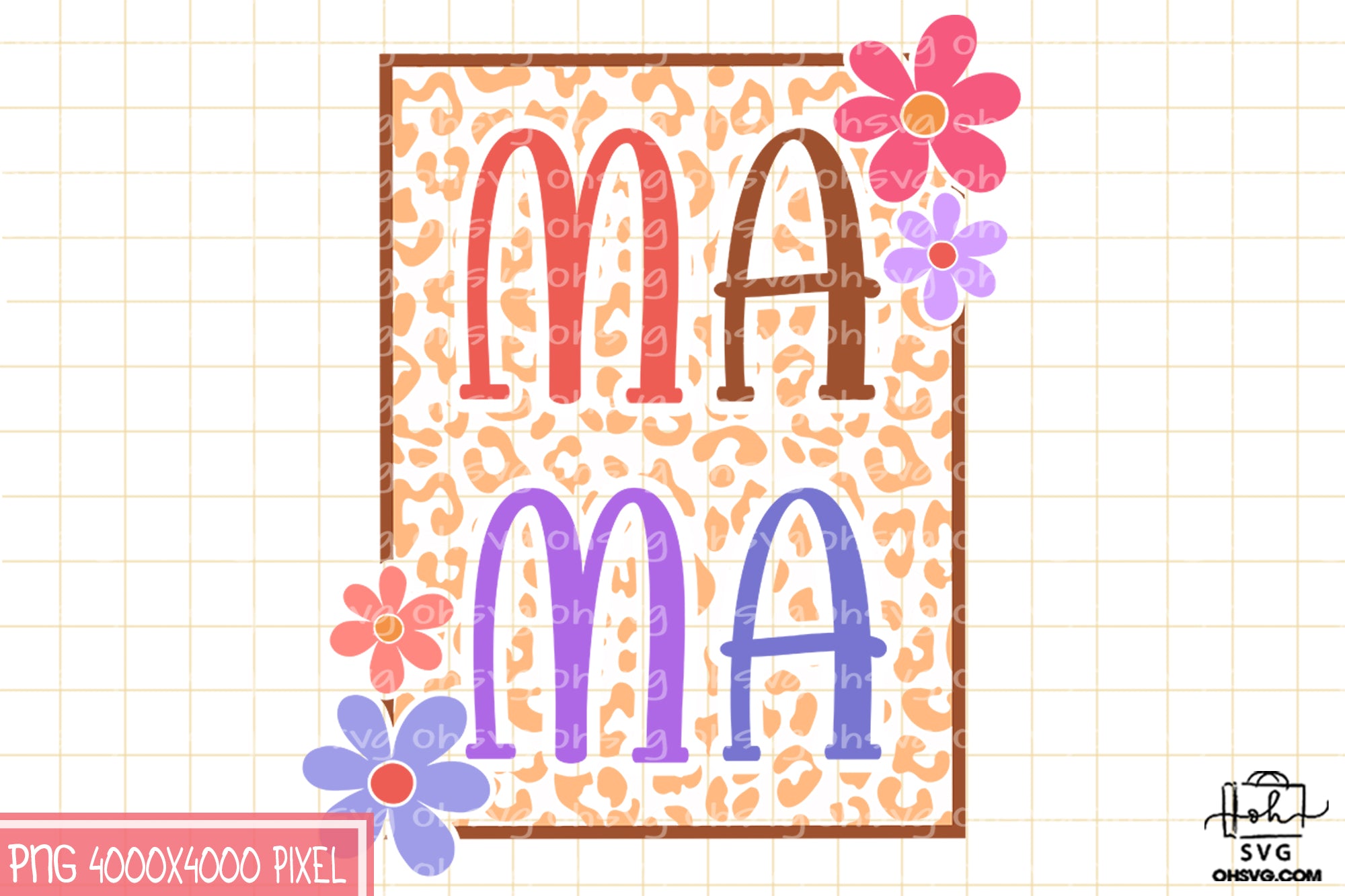 Mama Sublimation PNG, Mom PNG, Mothers Day PNG