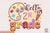 Hello 2nd Grade Sublimation PNG, Back To School PNG, School PNG