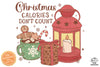Christmas Calories Don&#39;t Count Sublimation PNG, Christmas PNG, Funny Christmas Couples PNG, Santa Claus PNG
