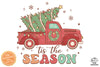 Tis&#39; the Season Sublimation PNG, Christmas PNG, Funny Christmas Couples PNG, Santa Claus PNG