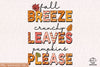 Fall Breeze Crunchy Leaves Pumpkins PNG PNG , Autumn PNG, Fall PNG