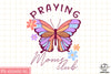 Praying Moms Club Sublimation PNG, Mom PNG, Mothers Day PNG
