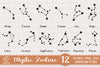 Hand Drawn Mystic Zodiac Sublimation SVG, Fantasy SVG, Mystical Moon SVG, Magic Art SVG
