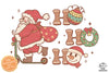 HoHoHo Santa Sublimation PNG, Christmas PNG, Funny Christmas Couples PNG, Santa Claus PNG