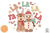 FaLaLaLaLa Sublimation PNG, Christmas PNG, Funny Christmas Couples PNG, Santa Claus PNG