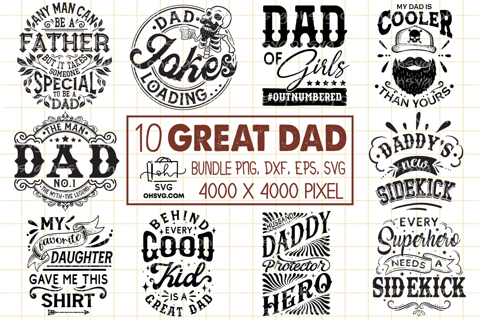 Girl Dad, Fathers Day Daughter Girl Dad Svg, Eps, Png, Dxf, Digital Download