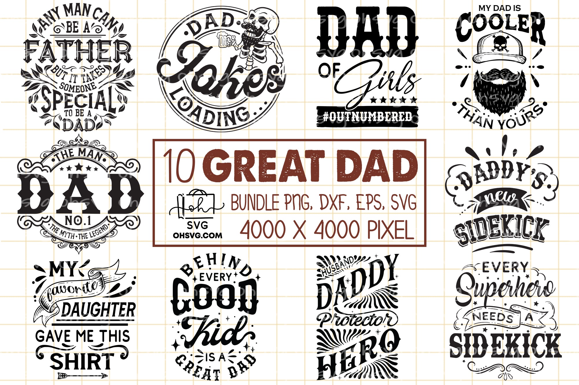 Great Father's Day SVG, Father Day SVG
