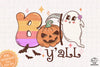 Boo Y&#39;all Sublimation PNG, Spooky Halloweentown PNG, Halloween T-shirt PNG