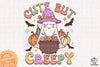 Cute but Creepy Sublimation PNG, Spooky Halloweentown PNG, Halloween T-shirt PNG
