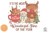 It&#39;s the Most Wonderful Time of the Year Sublimation PNG, Christmas PNG, Funny Christmas Couples PNG, Santa Claus PNG
