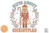 Nuts About Christmas Sublimation PNG, Christmas PNG, Funny Christmas Couples PNG, Santa Claus PNG