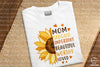 Mother&#39;s Day Sunflower Sublimation PNG, Mom PNG, Mothers Day PNG