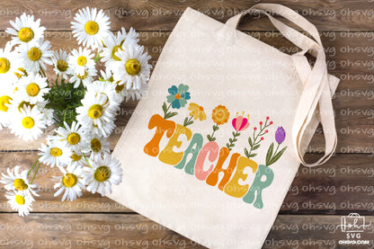 Teacher Life Sublimation PNG, Back To School PNG, School PNG