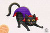 Cat Dracula Halloween Sublimation PNG, Cat Halloweentown PNG, Halloween T-shirt PNG