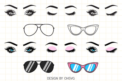 Mom or Girl Life Messy Bun Hair Bundle SVG, Messy Bun SVG, Bannada SVG