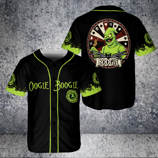 Nightmare Before Baseball Jersey Monster Baseball Jersey Halloween Jersey Shirt Horror Character Baseball Shirt Gifts