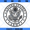 United States Army Seal Logo - SVG Digital File - Digital File - Digital Download - Perfect for Cricut - Great for a car decal