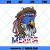 Merica Eagle Mullet American Flag SVG USA 4th Of July