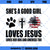 Shes A Good Girl Loves Jesus Loves Her Dog And America Too SVG