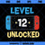 Level 12 Unlocked SVG, Nintendo Switch Birthday Gamer Level Unlocked SVG