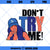 Black Girl Don’t Try Me PNG for Sublimation, Black Woman Wearing LA Dodgers Cap, Hip Hop Clipart, Mug, Tumbler, Tshirt, Instant Download