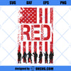 Remember Everyone Deployed SVG, Red Friday SVG, Military SVG