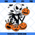Jack Skellington Halloween SVG, Jack Skellington Pumpkin SVG
