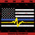 Dispatcher And Police SVG, 911 Dispatcher SVG, Thin Gold Line Thin Blue Line SVG