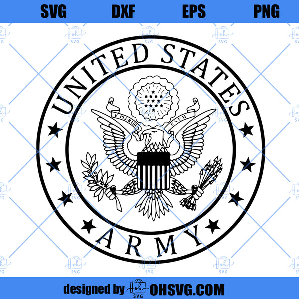 U.S. Army Eagle Logo, Standard Army Seal Digital Vector .ai, .svg, .pn ...