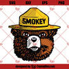 Smokey The Bear SVG, Smokey SVG PNG DXF Cut Files For Cricut