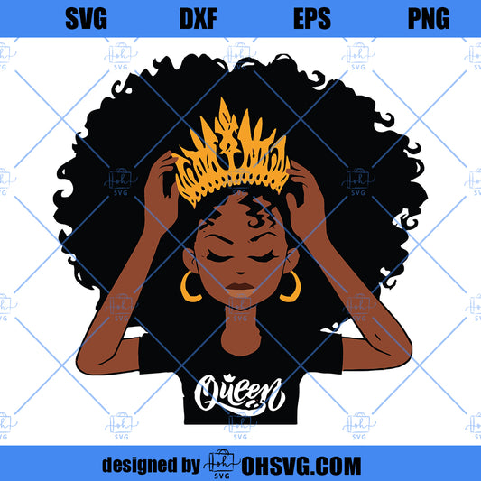 Black Girl Magic SVG, Black Queen SVG, Boss Lady SVG