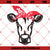 Cow SVG, Heifer Please SVG, Headband Cow SVG, Cow Bandana SVG