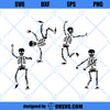 Dancing Skeletons SVG, Halloween SVG, Skeleton Funny Dance SVG