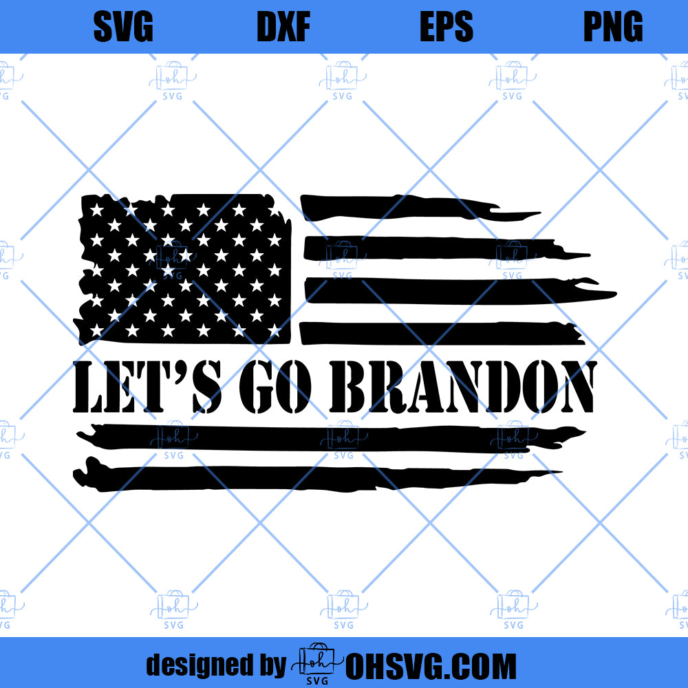 Let's Go Brandon SVG, Trump SVG, Conservative Anti Liberal SVG