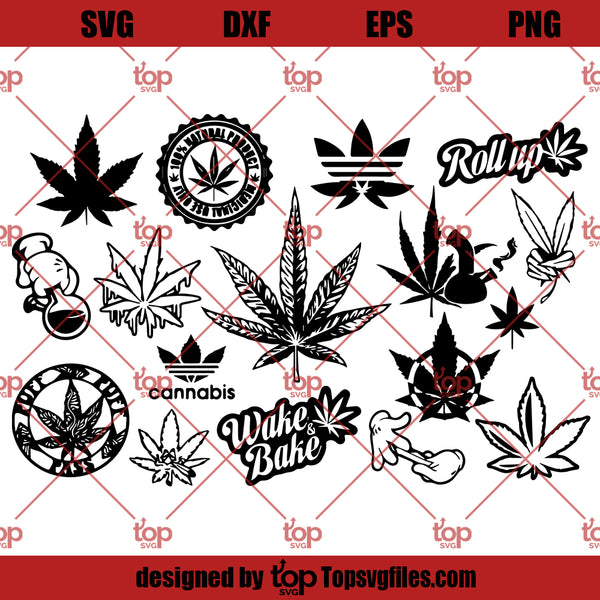 Roll up Weed Decal Svg Cut Files Svg Files Png Files 