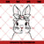Bunny SVG, Easter Bunny SVG, Happy Easter PSVG, Bunny With Bandana SVG