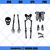 Skeleton Parts SVG, Skeleton SVG, Halloween SVG, Skeleton Bones SVG