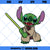 Stitch Jedi SVG