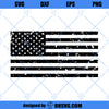 Distressed American Flag SVG, Distressed Flag SVG