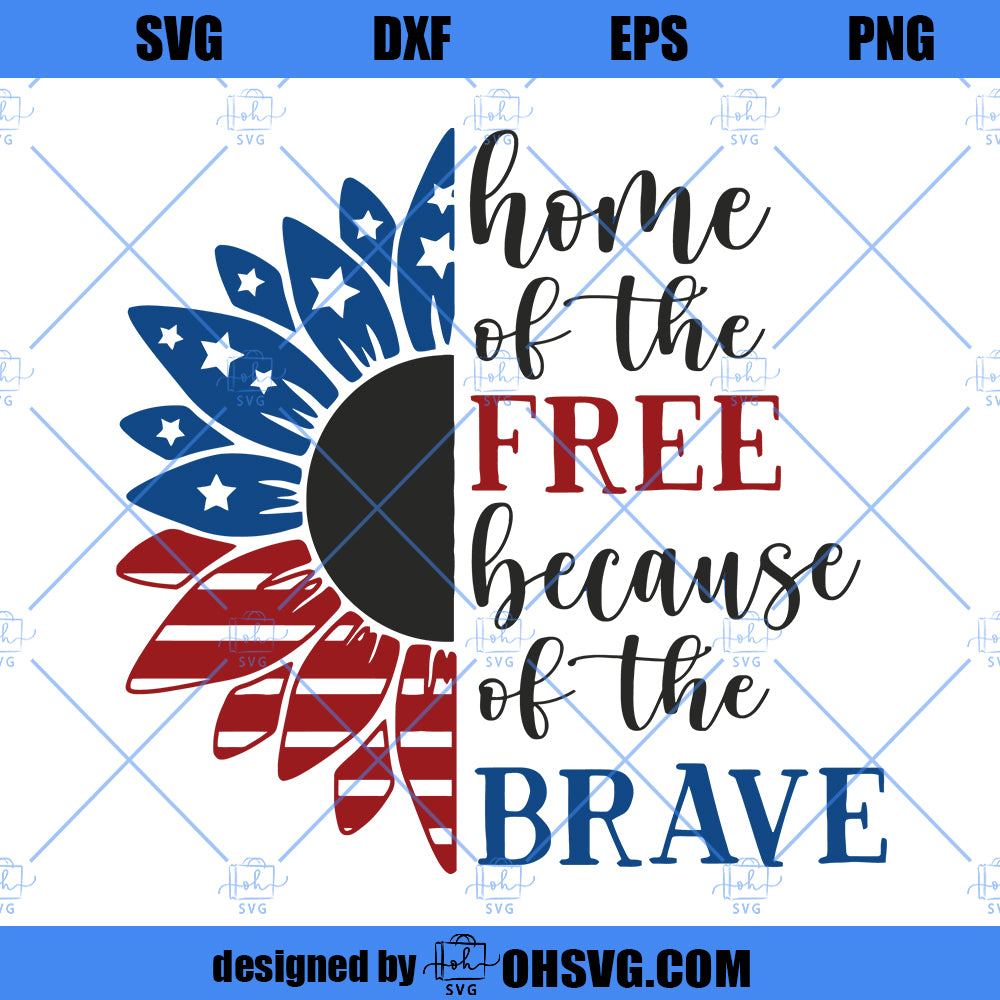 USA Sunflower SVG, American Flag SVG Sunflower Clipart, 4th of July svg, Fourth of July Flower, America Patriotic Sunflower, Memorial Day