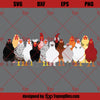 Chicken SVG, Love Chickens SVG, Chicken Lover SVG PNG DXF Cut Files For Cricut